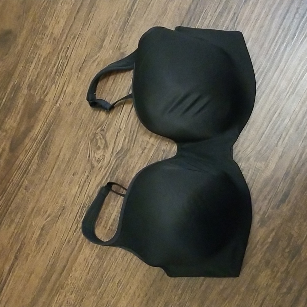 NWOT Cacique Black Bra Size 38F